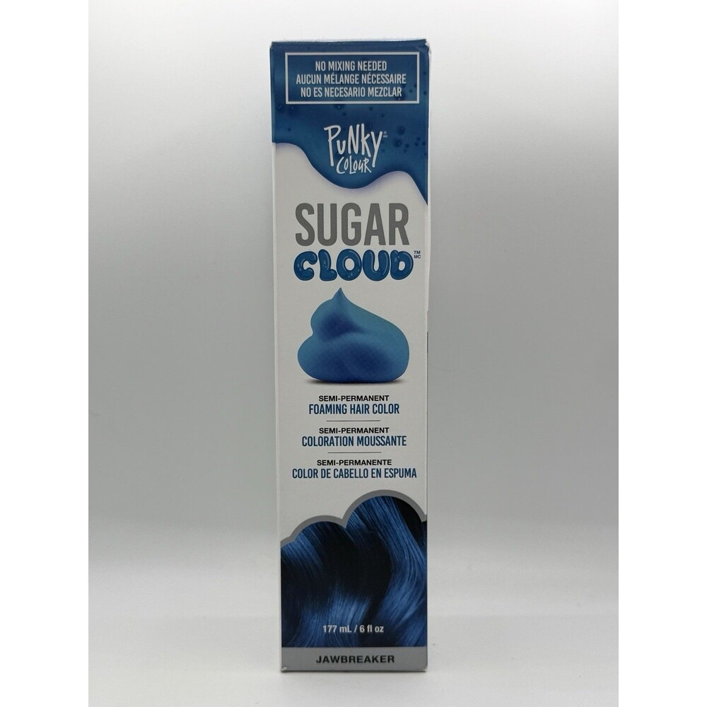 Punky Sugar Cloud, Semi-Permanent Foaming Hair Color, Jawbreaker, Blue NIB
